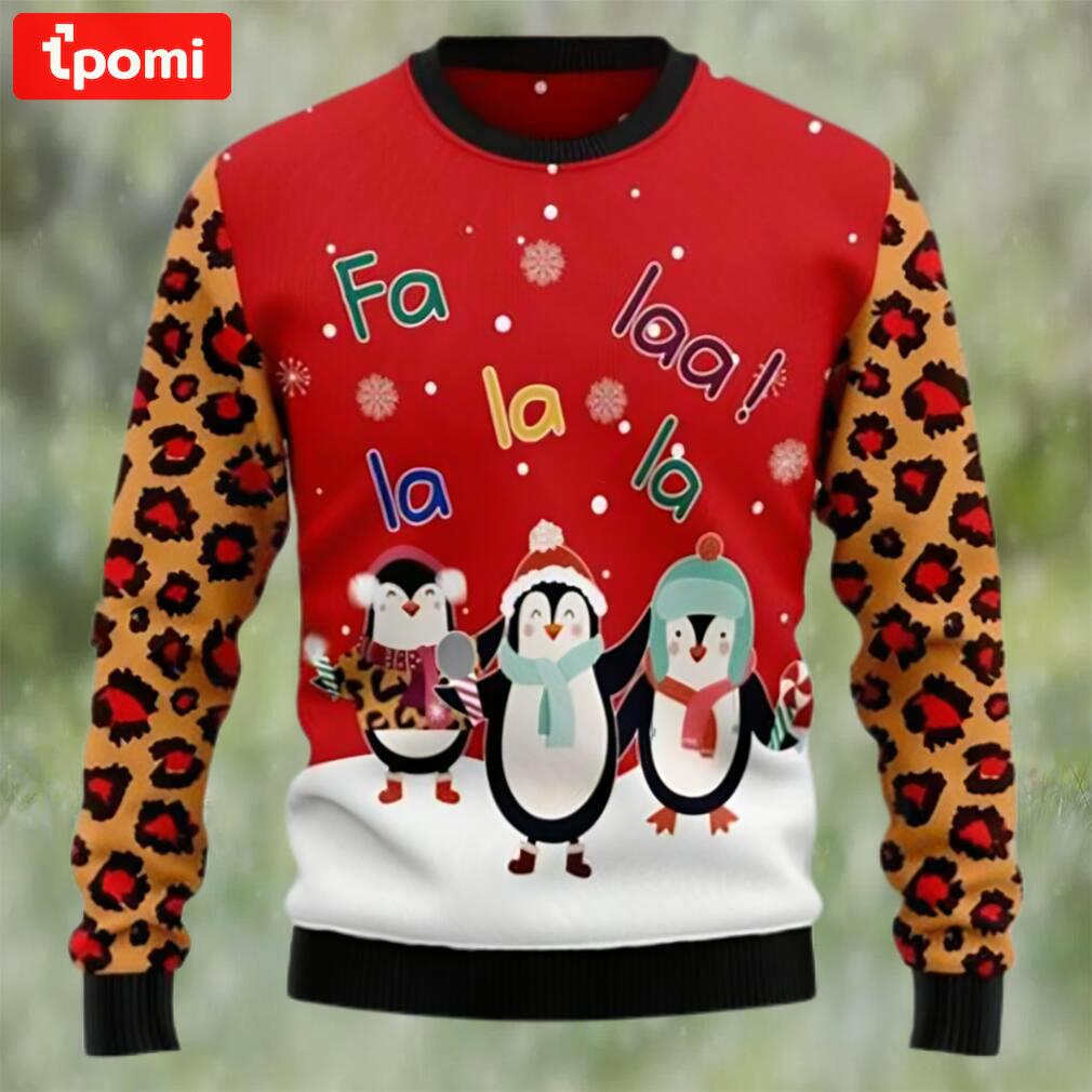 Penguin christmas song cute penguin ugly christmas sweater Christmas Ugly Sweater