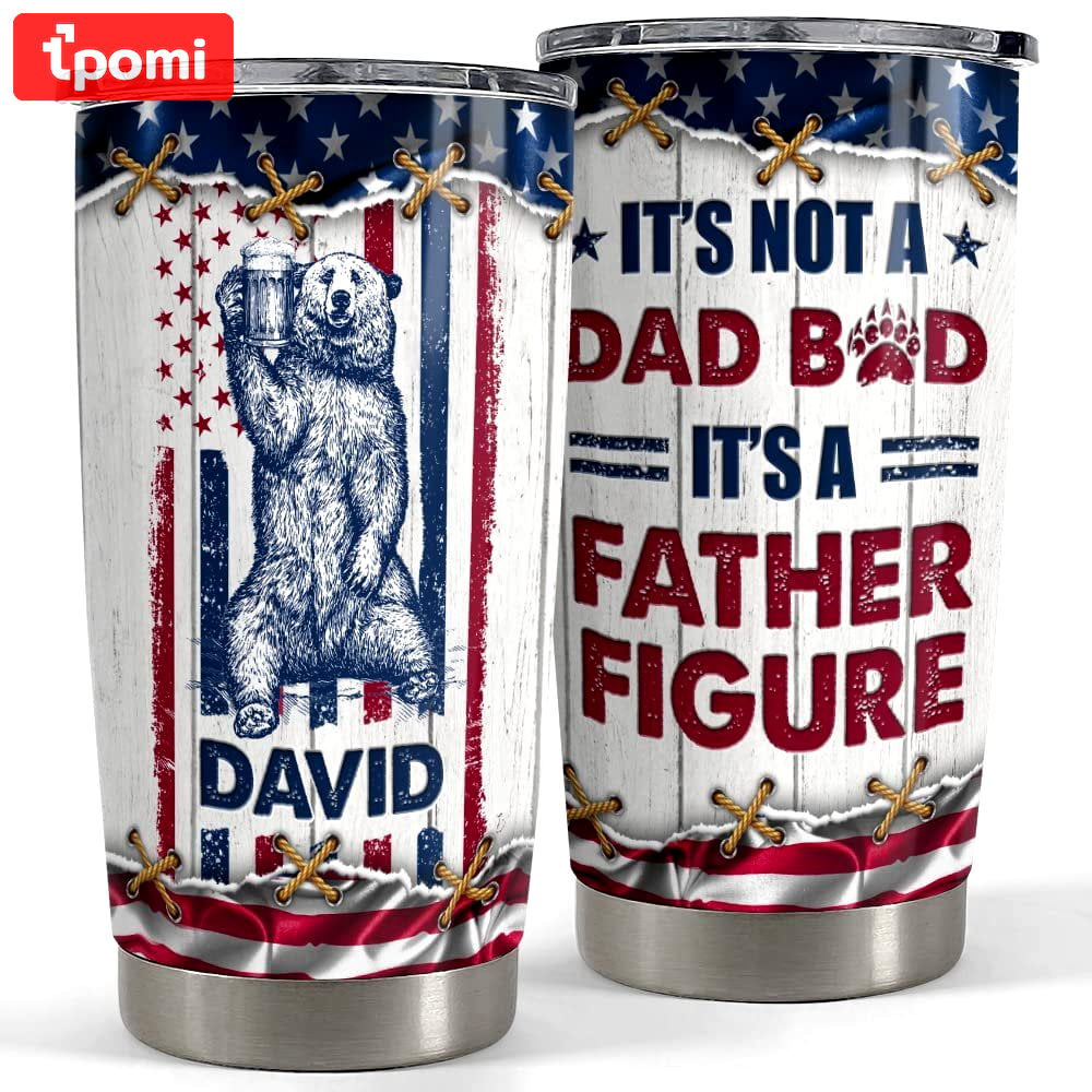 Personalized dad tumbler funny father figure father day gift Personalized Tumbler