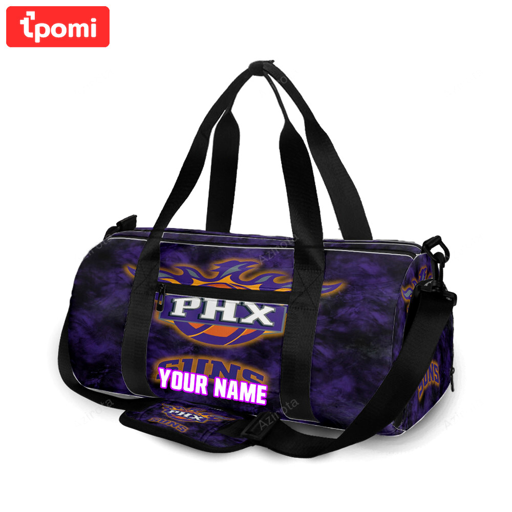 Phoenix suns emblem v7 personalized name travel bag gym bag 2341 Travel Bag