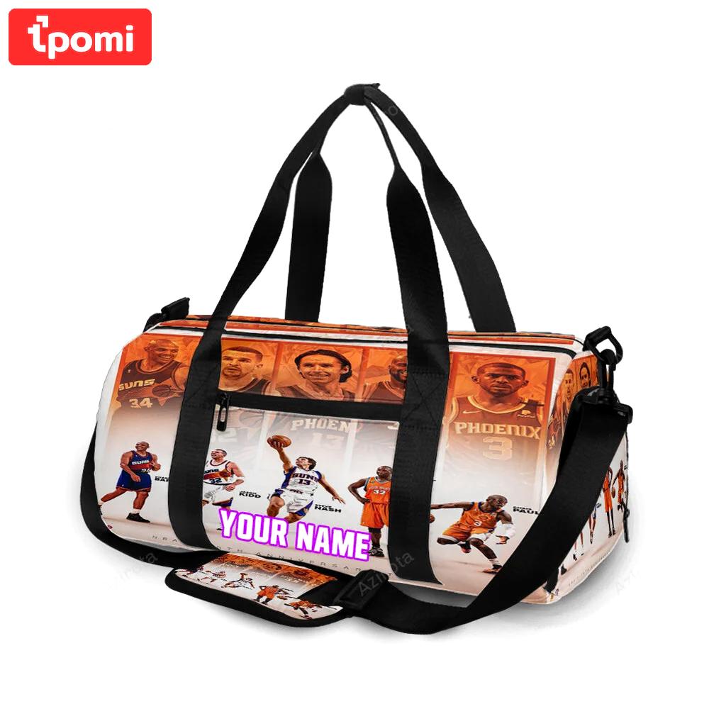Phoenix suns team v6 personalized name travel bag gym bag 2242 Travel Bag