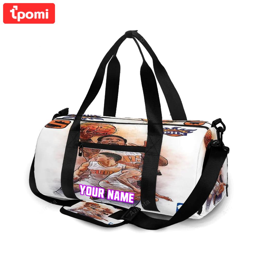 Phoenix suns team v7 personalized name travel bag gym bag 2359 Travel Bag