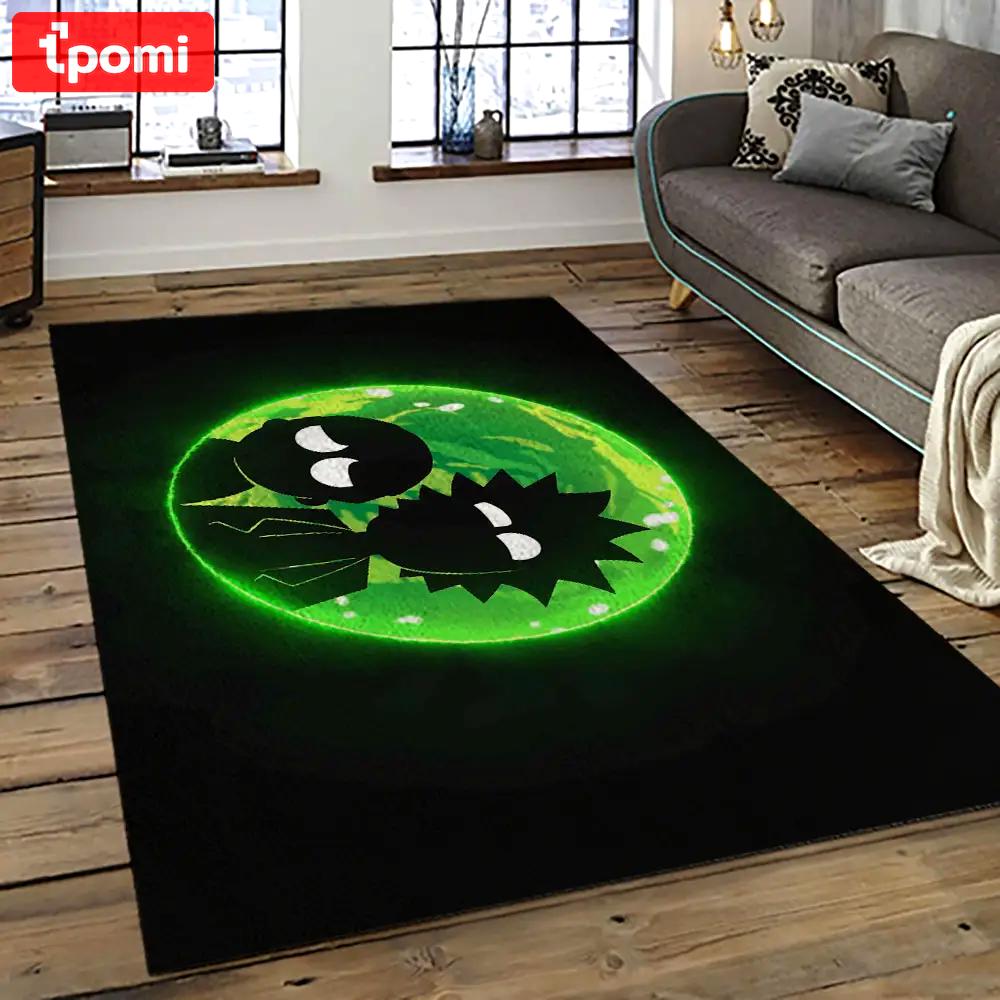 Rick and morty cartoon tv show retangle carpet area rug home decor best gift for family rm8 Rectangle Rug