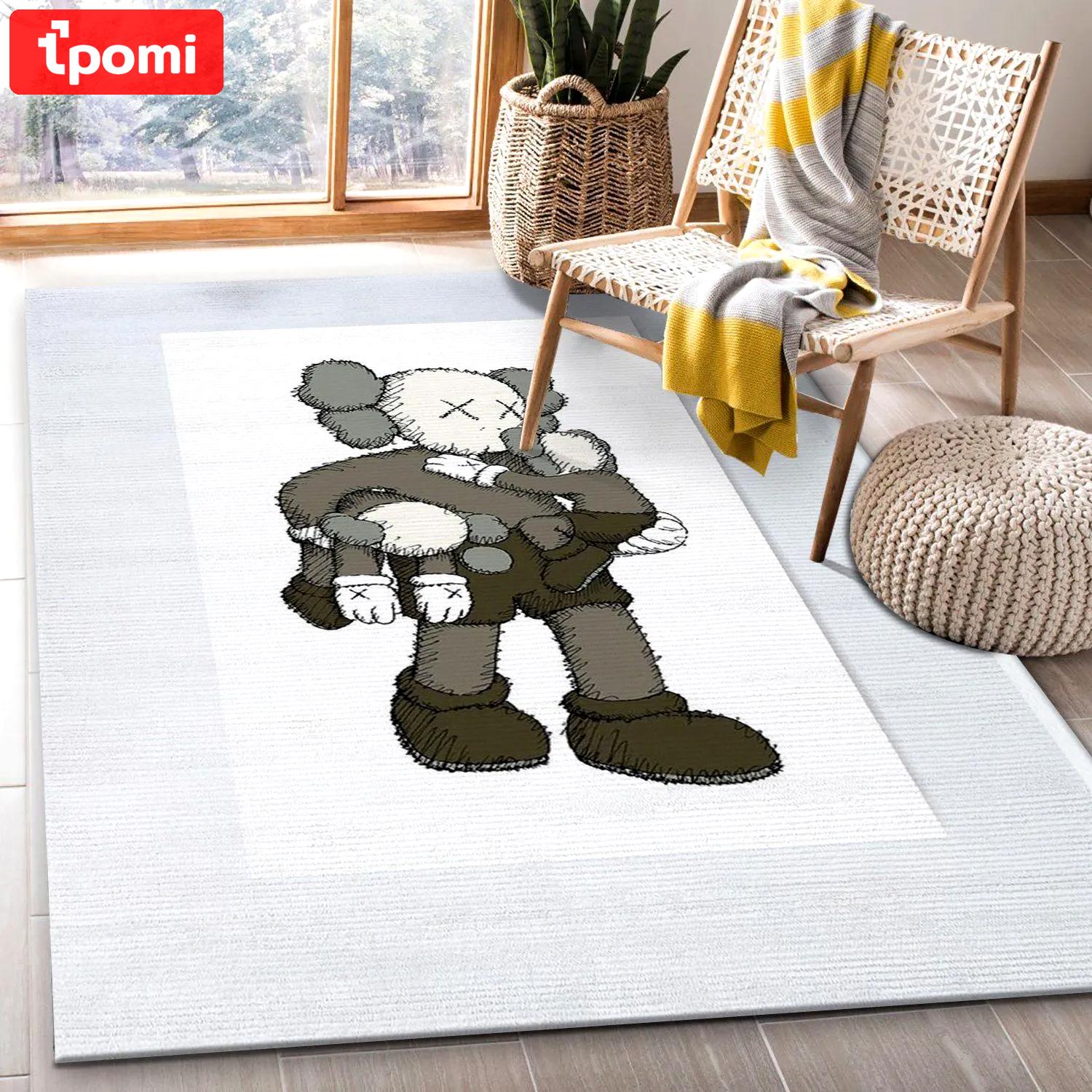 Rugs in living room and bedroom - Baby kaws area rugs bedroom rug christmas gift us decor Rectangle Rug