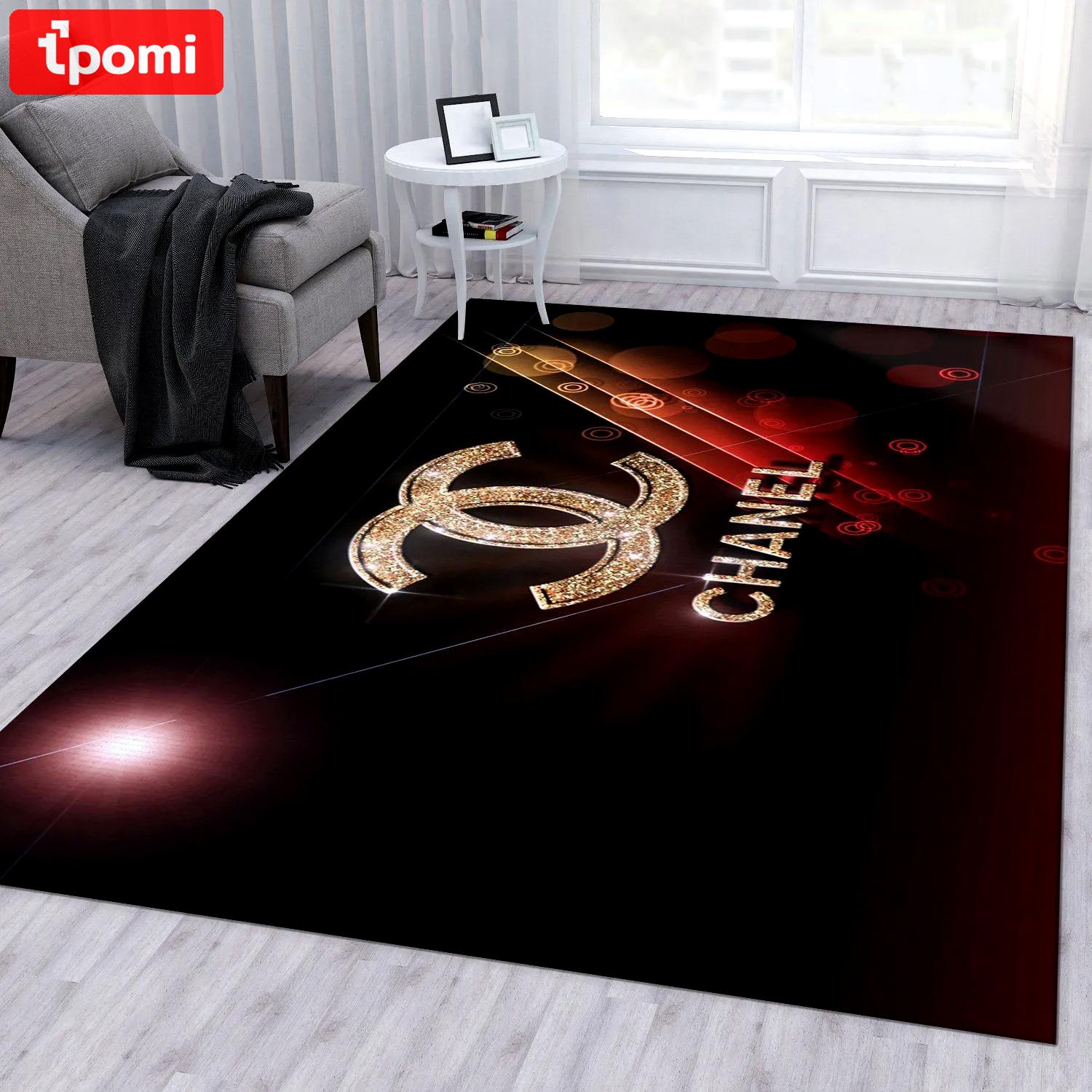 Rugs in living room and bedroom - Chanel rugs bedroom rug carpet christmas gift floor mats keep warm in winter Rectangle Rug
