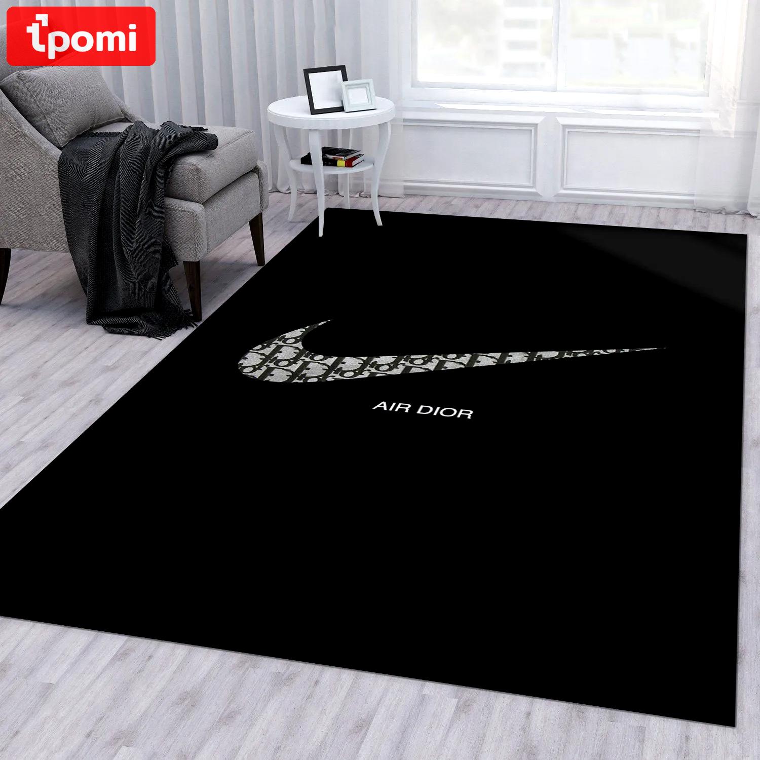 Rugs in living room and bedroom - Dior area rug for christmas fashion brand rug living room rug us gift decor Rectangle Rug