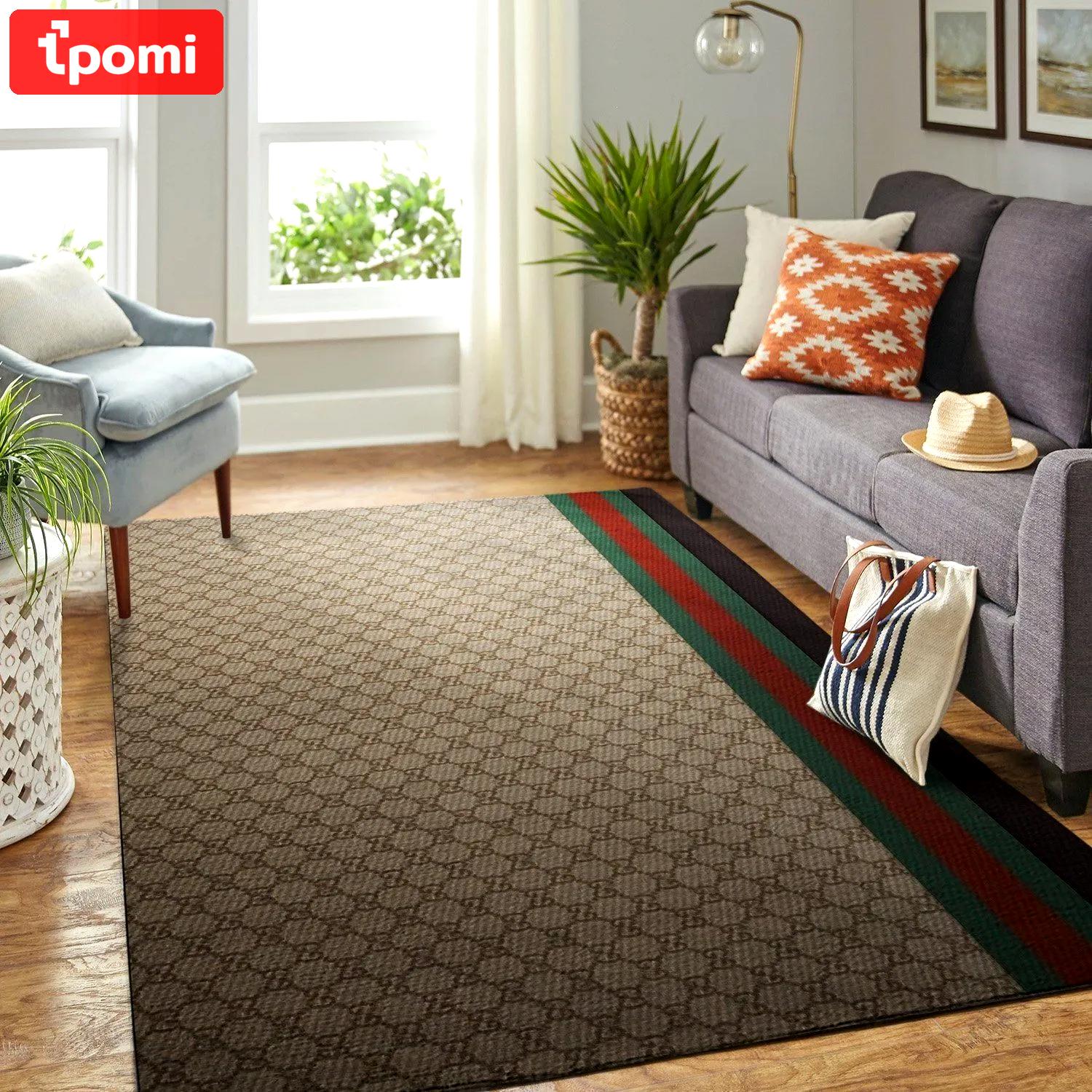 Rugs in living room and bedroom - Gucci brown luxury area rug for living room bedroom carpet home decorations mat Rectangle Rug