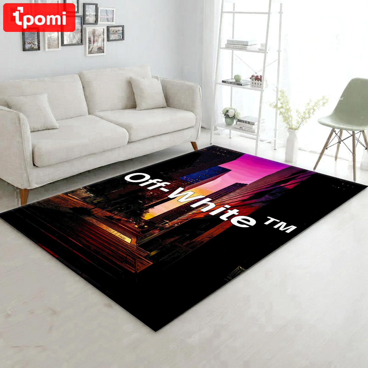 Rugs in living room and bedroom - Off-white area rugs living room rug floor decor home decorations Rectangle Rug