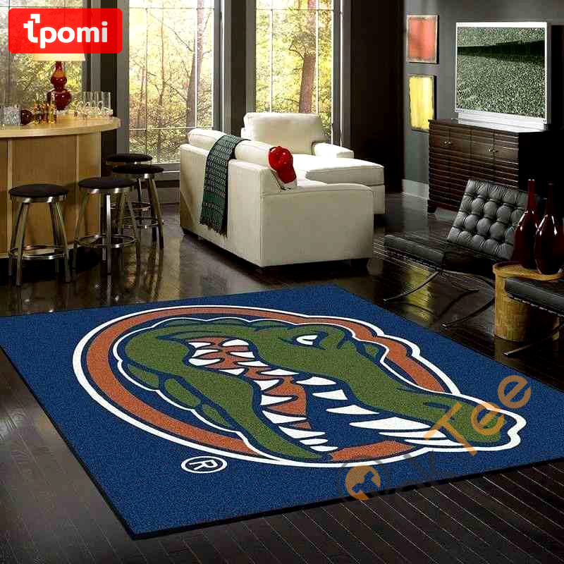 Rugs in living room and bedroom florida gators Rectangle Rug