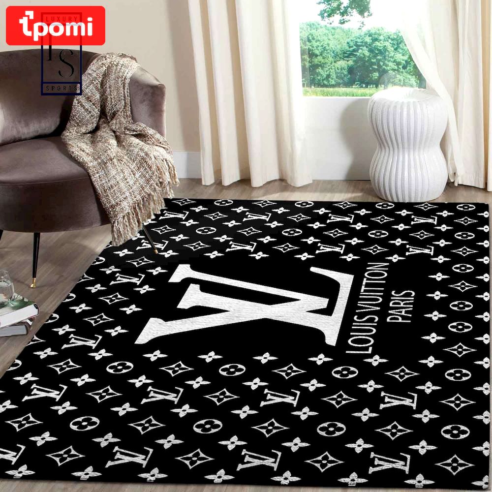 Rugs in living room and bedroom louis vuitton area rugs living room carpet black white luxurious home floor decor - regular rug carpet Rectangle Rug