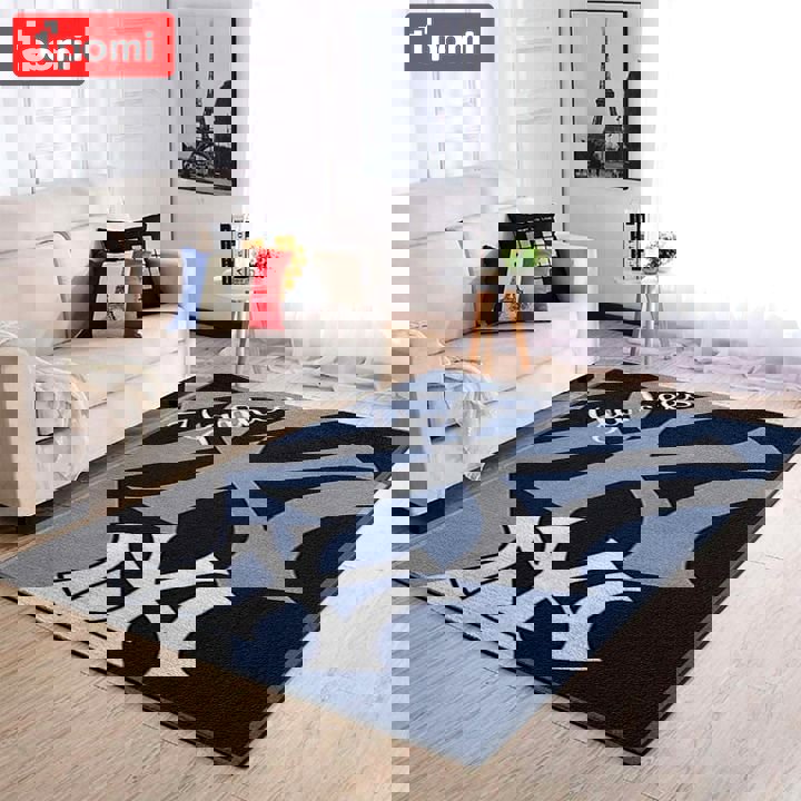 Rugs in living room and bedroom new york yankees Rectangle Rug
