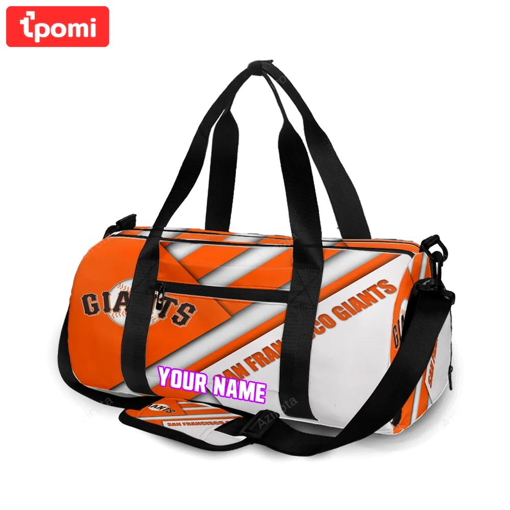 San francisco giants art 25 personalized name travel bag gym bag 2429 Travel Bag