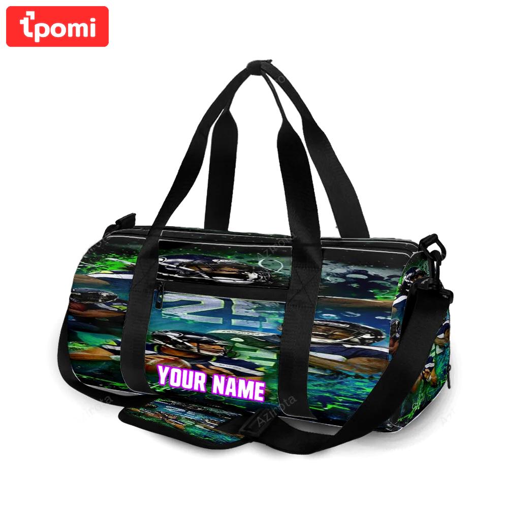 Seattle seahawks players1 personalized name travel bag gym bag 1992 Travel Bag