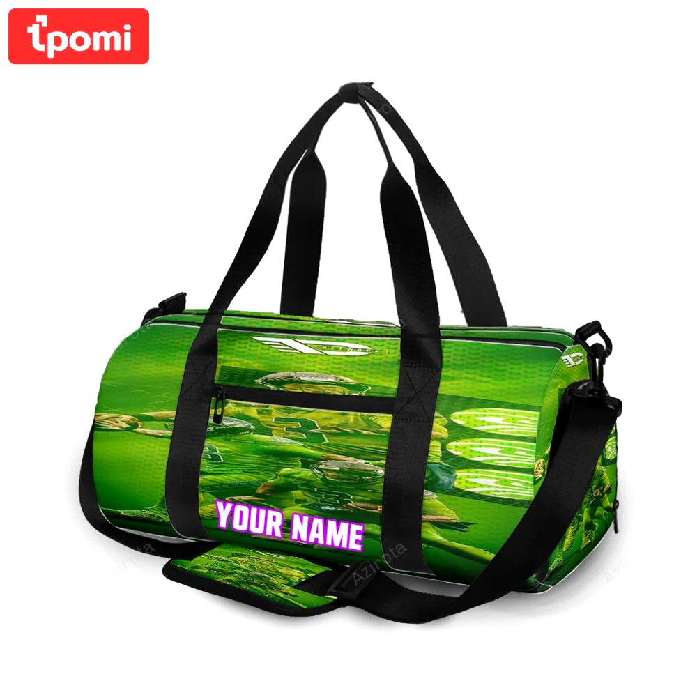Seattle seahawks russell wilson10 personalized name travel bag gym bag 476 Travel Bag