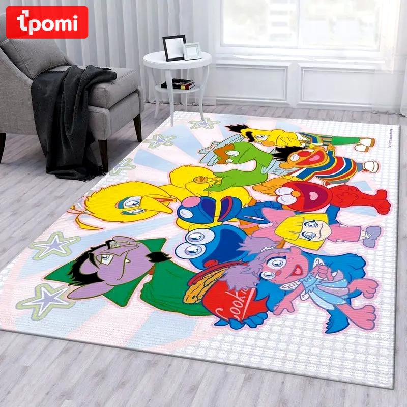 Sesame street 1 area rug living room and bed room rug rug regtangle carpet floor decor home decor Rectangle Rug