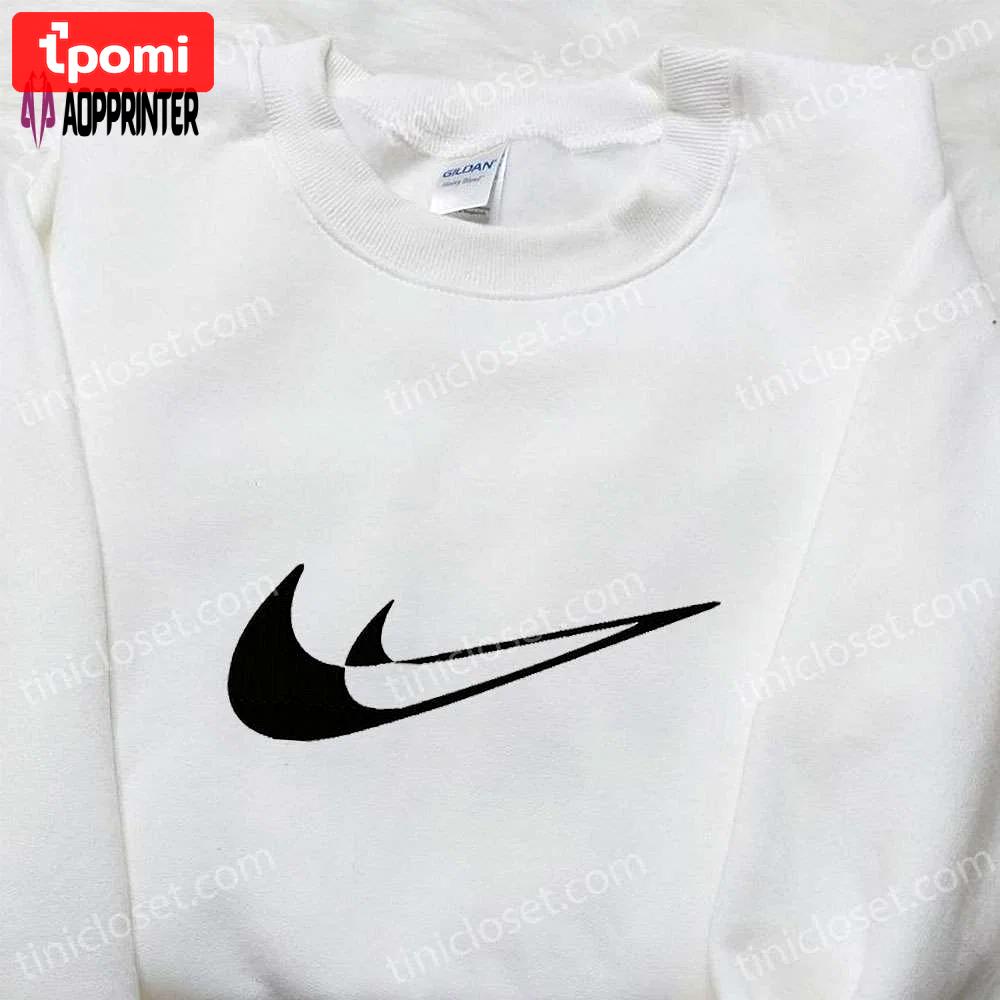 Shadow x nike embroidered shirt: best nike inspired gift for family Embroidered Shirt