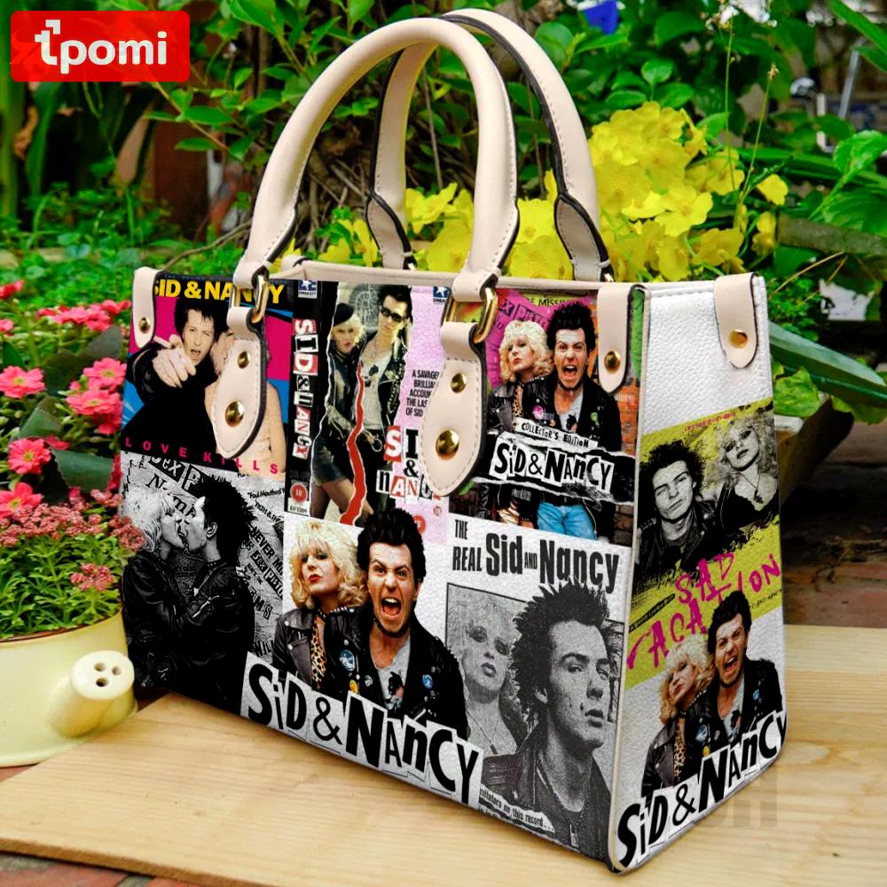 Sid and nancy leather bag for women gift 1664 Women Leather Hand Bag