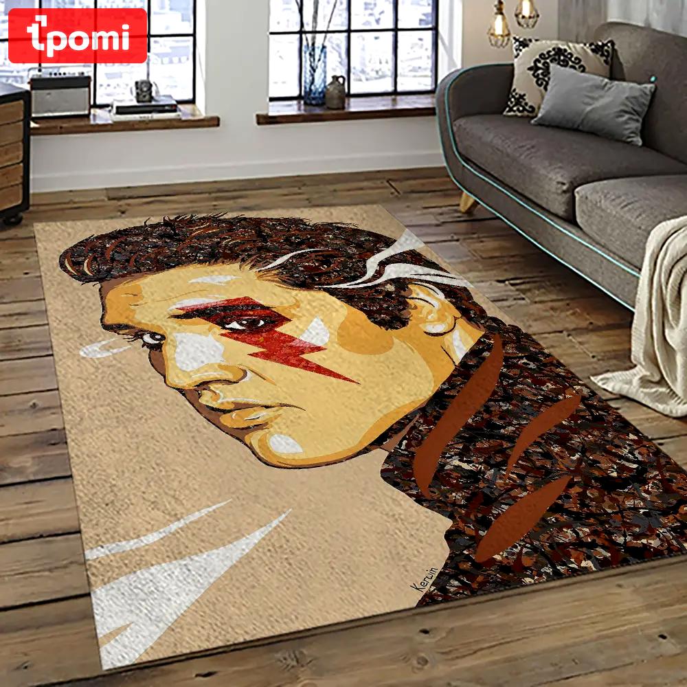Singer elvis presley music carpet rectangle area rug for living room bedroom decor ep46 Rectangle Rug