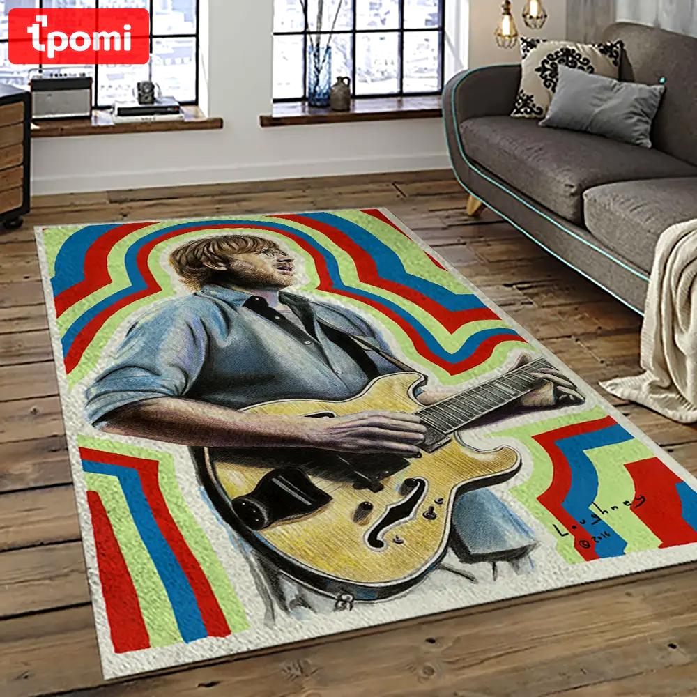 Singer trey anastasio music concert music carpet rectangle area rug ta29 Rectangle Rug