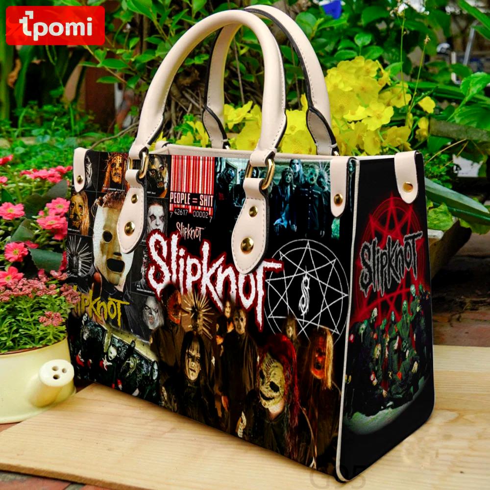 Slipknot leather bag for women gift 3964 Women Leather Hand Bag