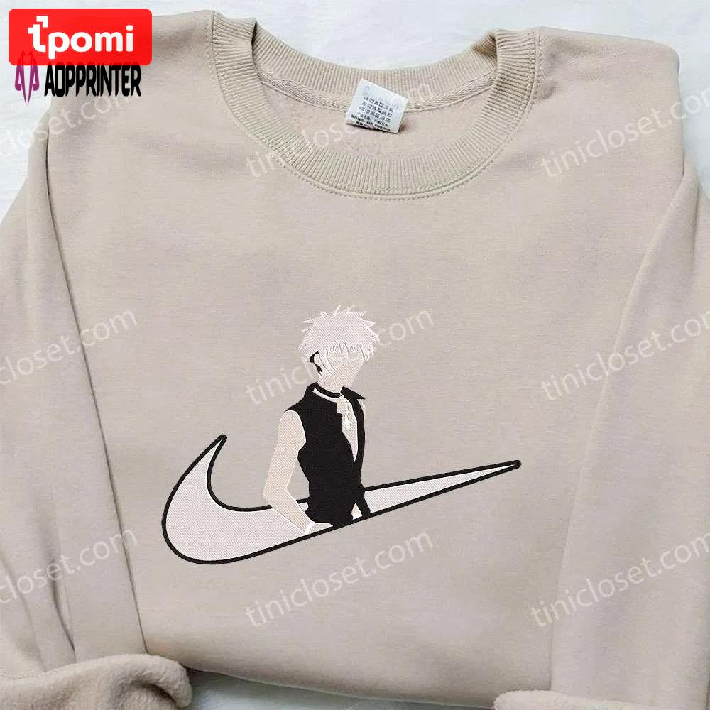 Sōma hatsuharu x nike anime embroidered hoodie & fruits basket shirt nike inspired tee Embroidered Shirt