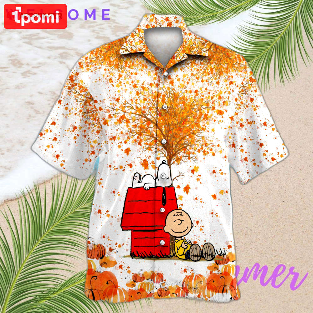Snoopy 5 white hawaiian shirt shorts summer 2023 hot Hawaii Shirt