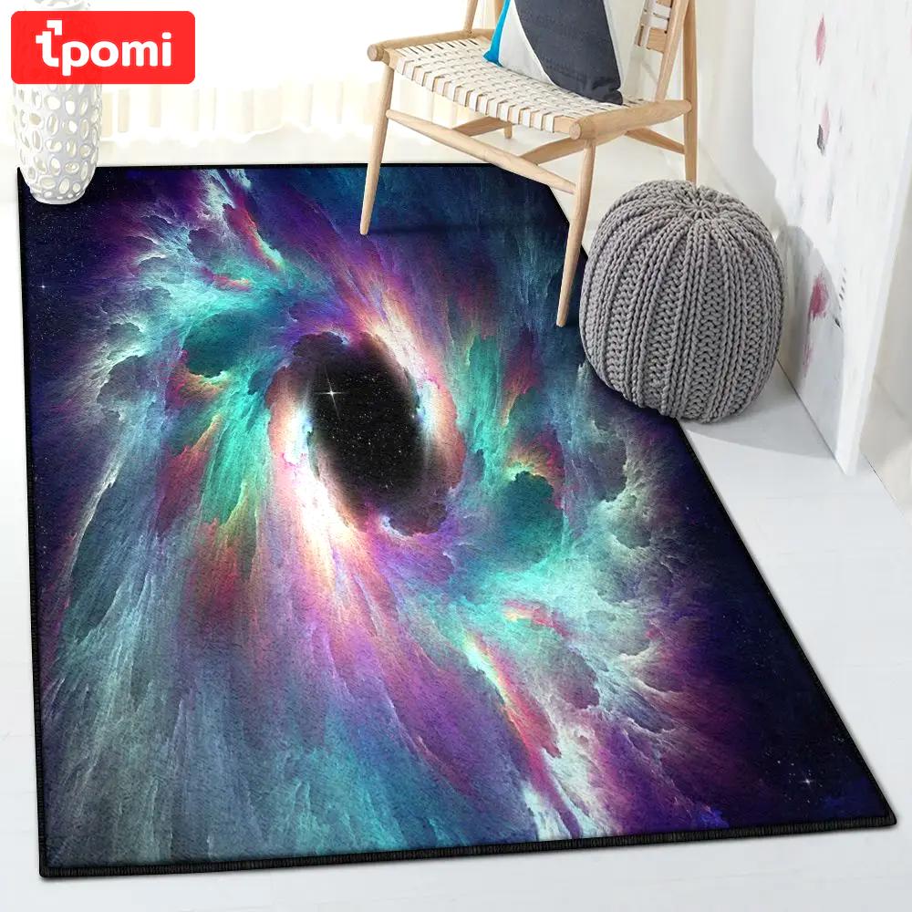 Space bedroom rugs, galaxy rug Rectangle Rug