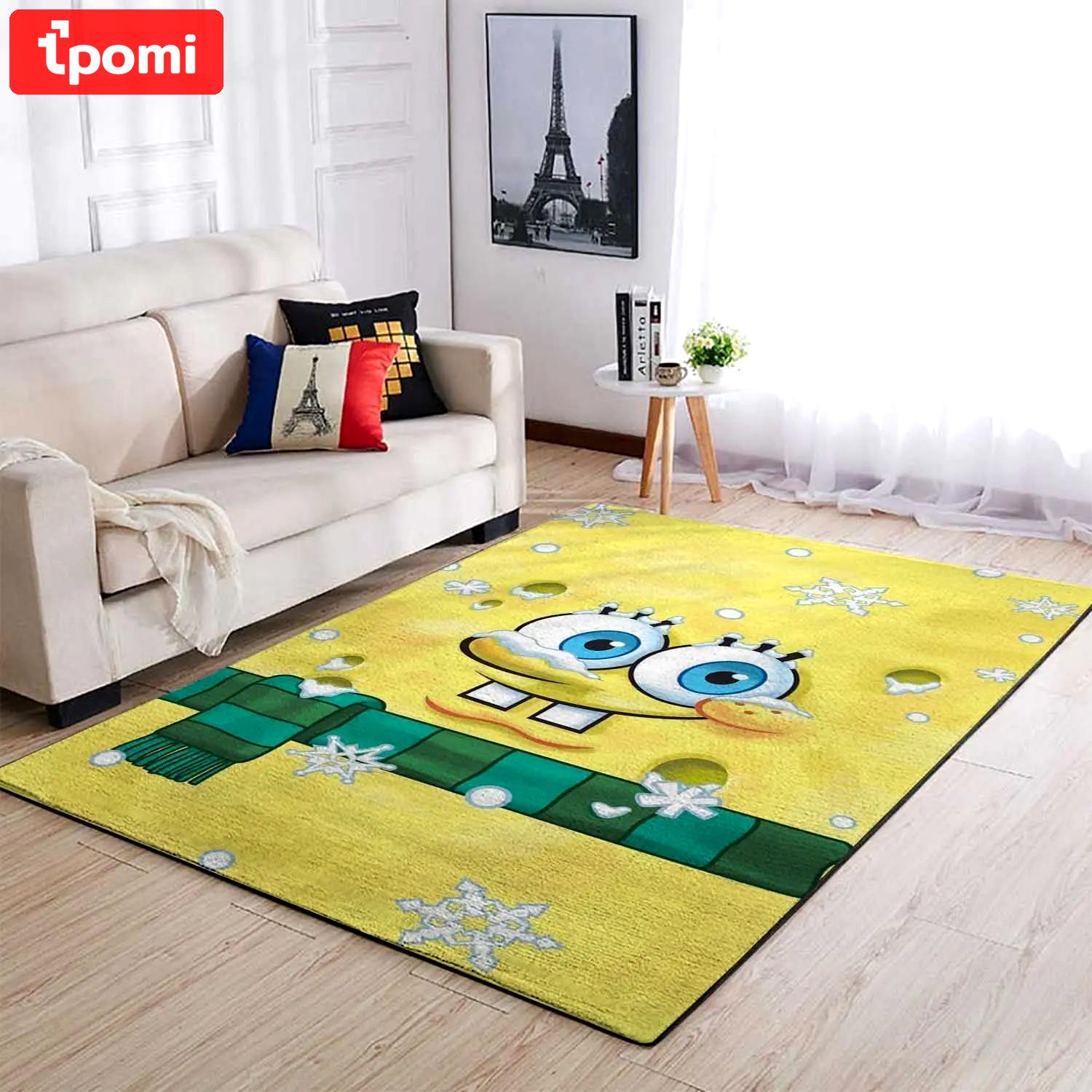 Spongebob squarepants area rugs living room carpet ssp91214 rug regtangle carpet floor decor home decor Rectangle Rug