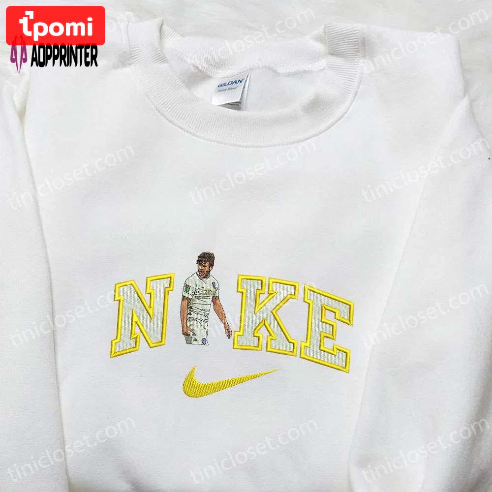Stylish gaetano berardi x nike embroidered shirt: celebrity-inspired nike-inspired design Embroidered Shirt