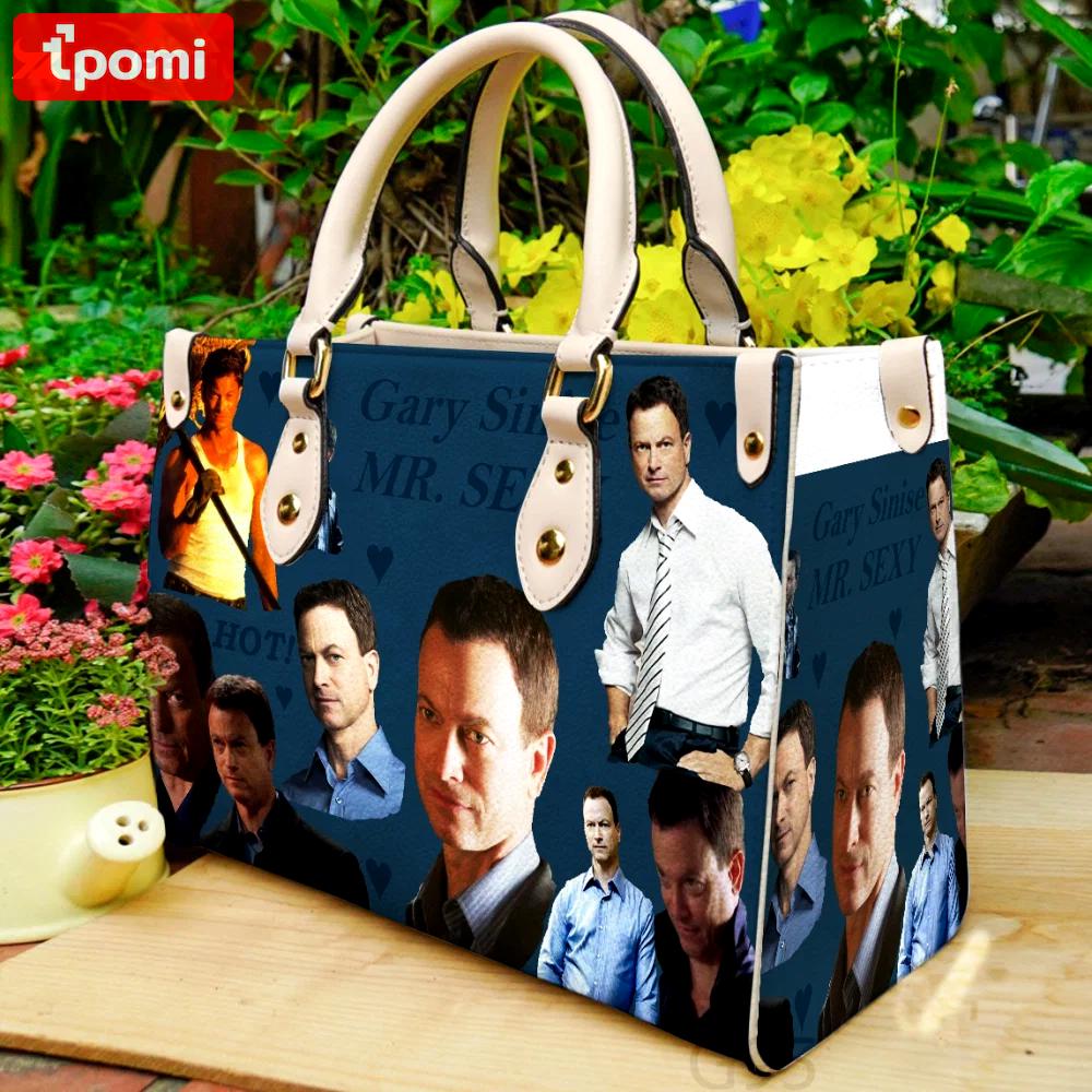 Stylish gary sinise leather hand bag gift for women’s day gift for women s day – g95 3883 Women Leather Hand Bag