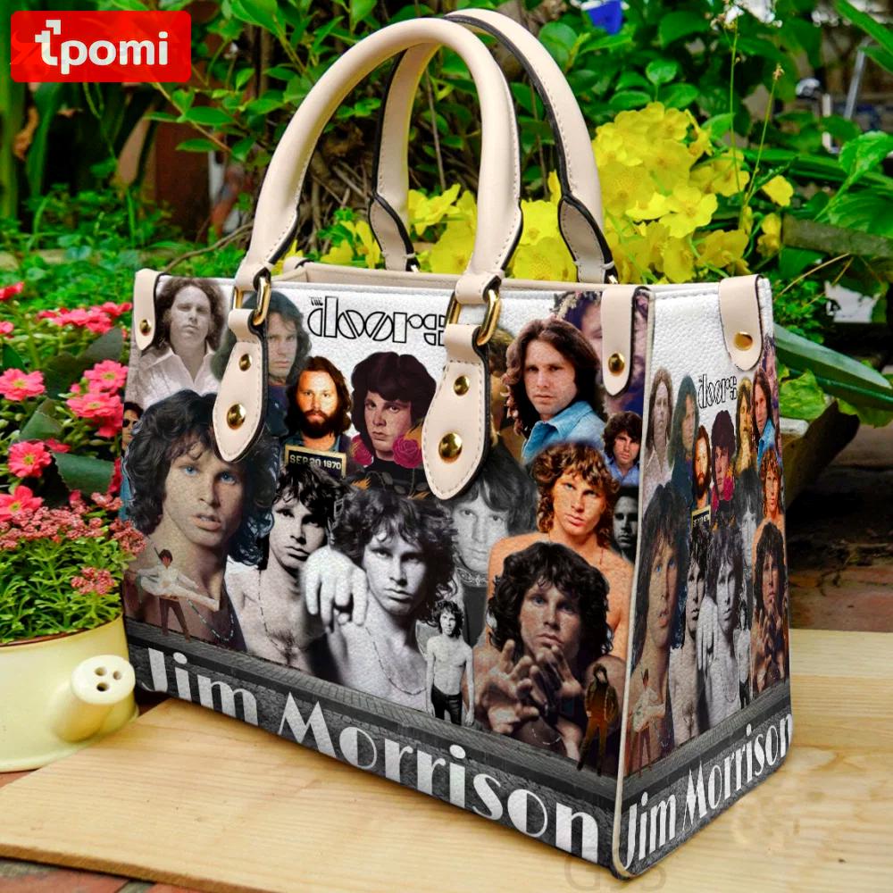 Stylish jim morrison leather hand bag gift for women’s day gift for women s day – g95 3917 Women Leather Hand Bag