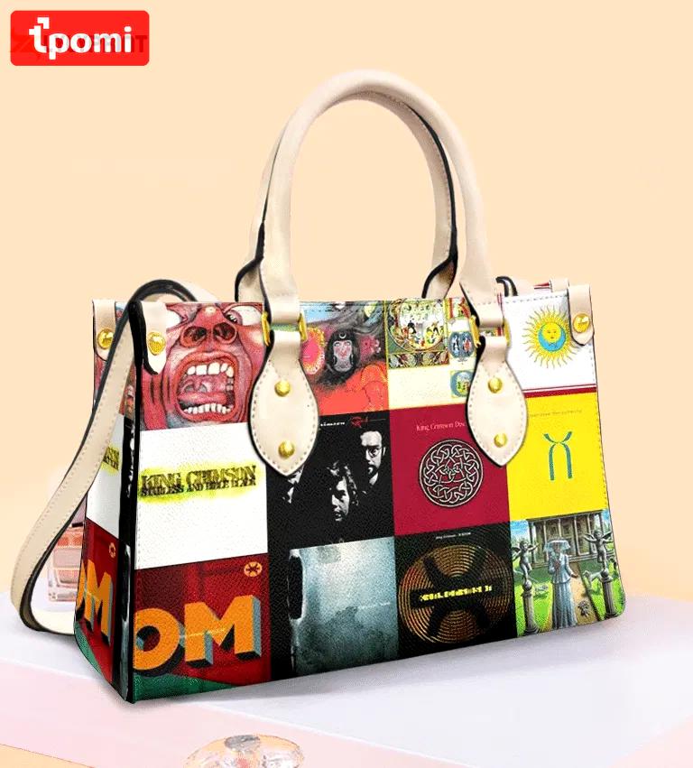 Stylish king crimson leather hand bag gift for women’s day: perfect women s day gift shop now! 3687 Women Leather Hand Bag