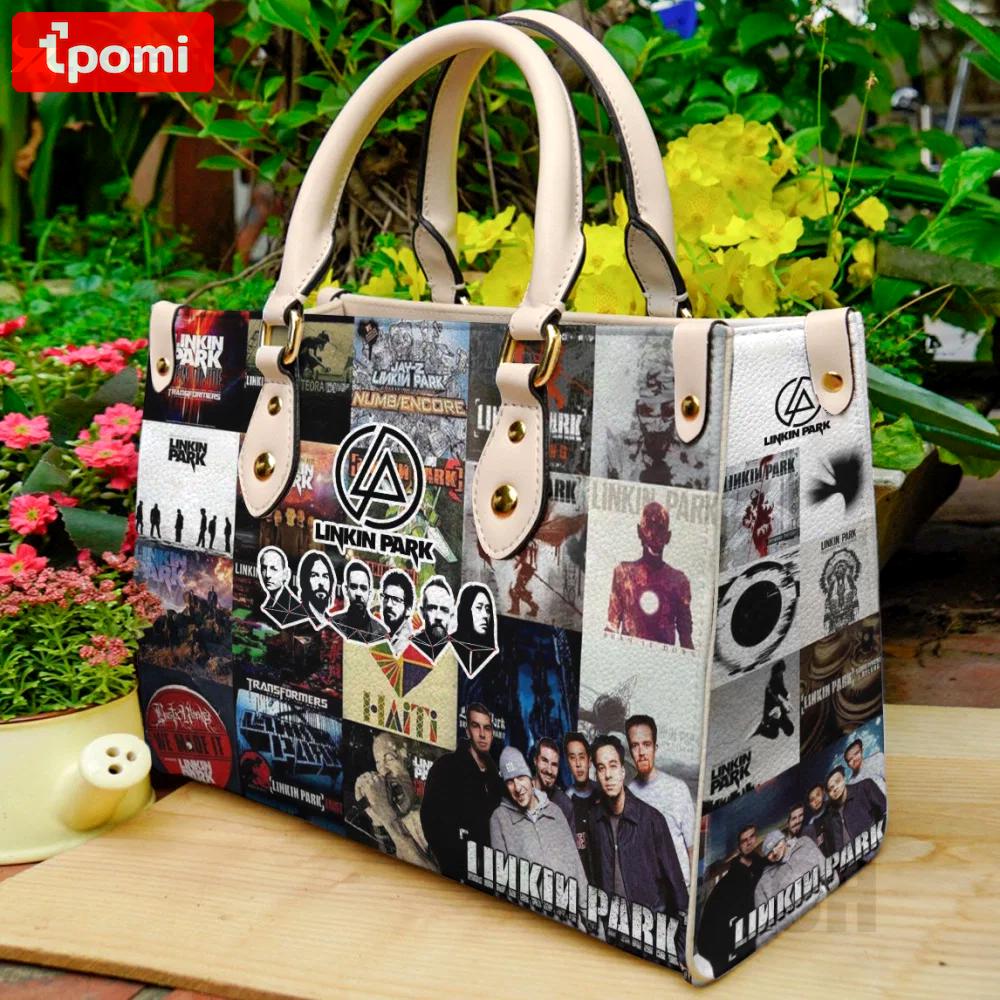 Stylish linkin park lover leather handbag – perfect women s day gift 309 Women Leather Hand Bag