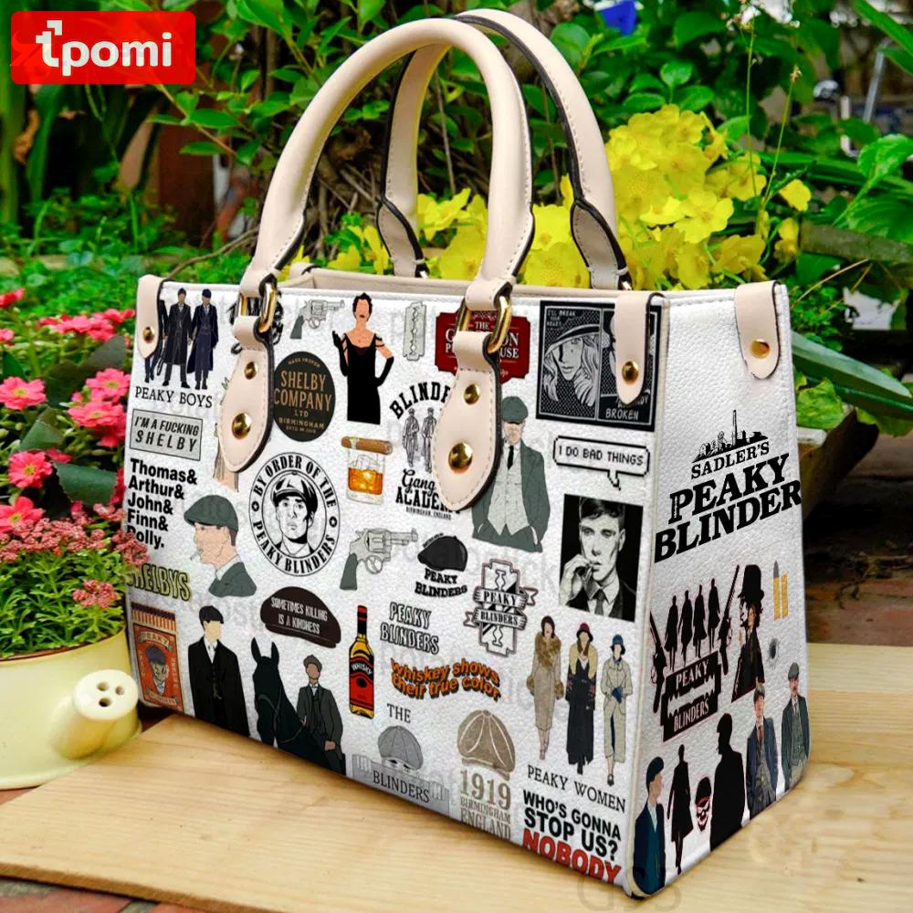 Stylish peaky blinders lover leather hand bag gift for women’s day for women s day g95 261 Women Leather Hand Bag