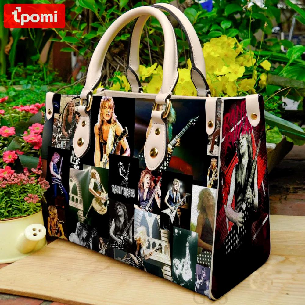 Stylish randy rhoads leather hand bag gift for women’s day for women s day gifting – limited edition g95 3502 Women Leather Hand Bag