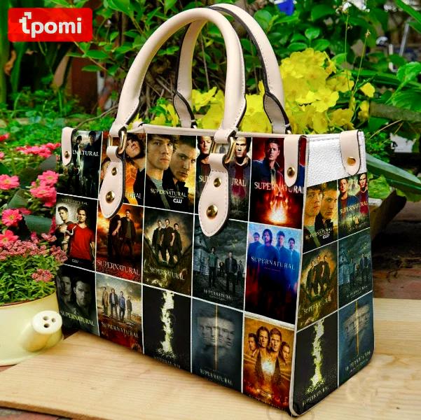 Supernatural  1 leather handbag gift for women 420 Women Leather Hand Bag