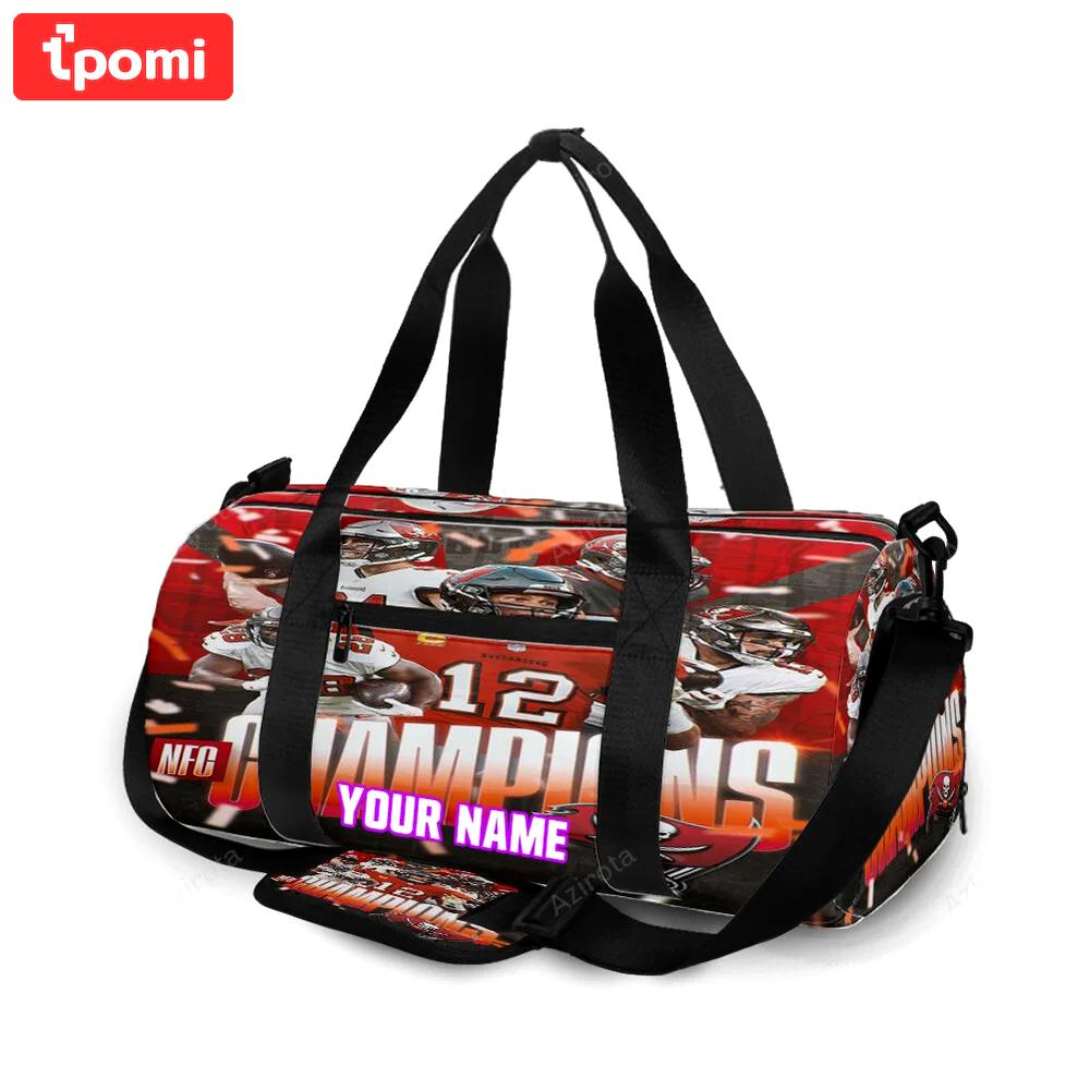 Tampa bay buccaneers all players4 personalized name travel bag gym bag 846 Travel Bag