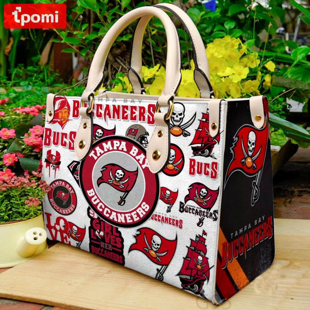 Tampa bay buccaneers hand leather bag for women gift 1485 Women Leather Hand Bag