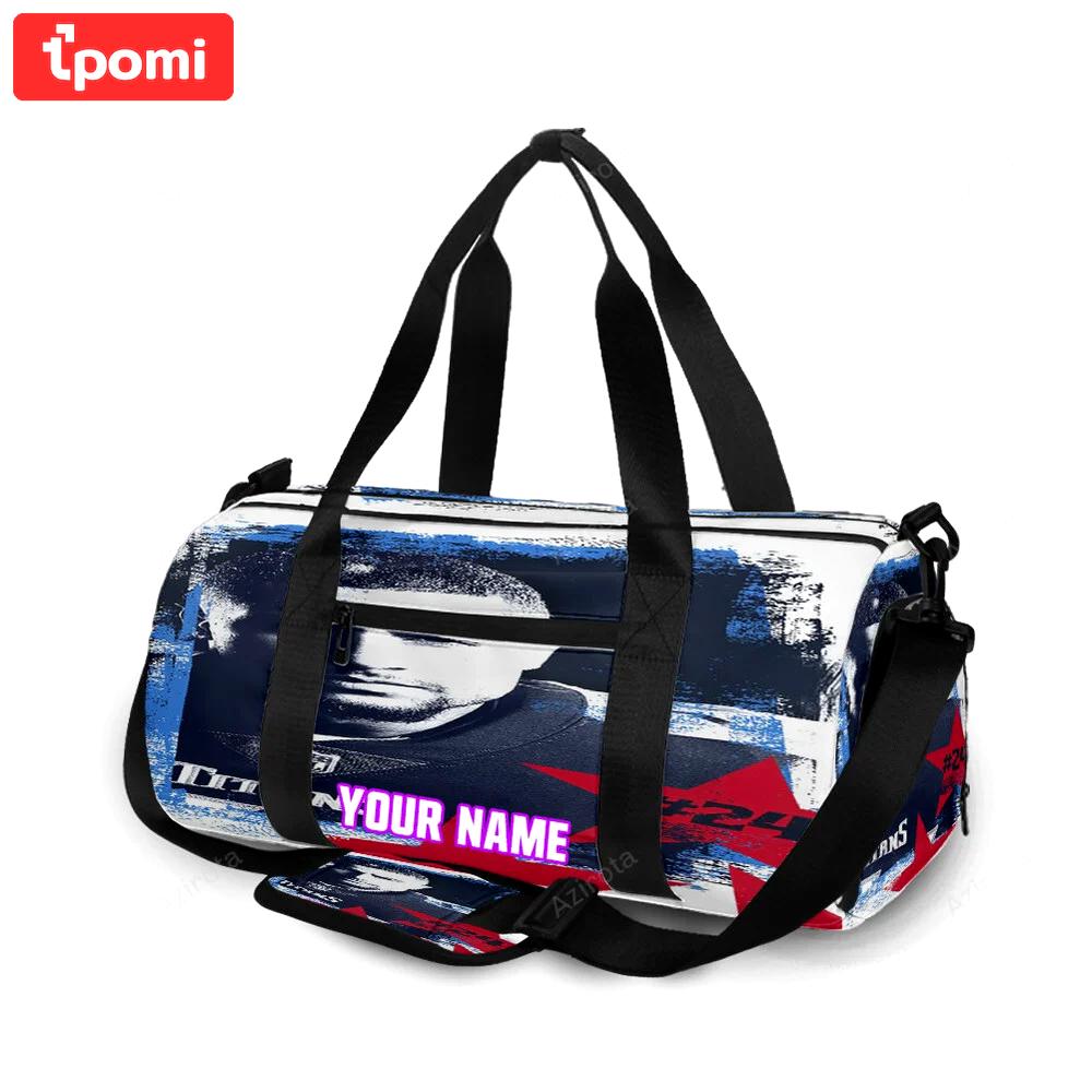 Tennessee titans kenny vaccaro1 personalized name travel bag gym bag 2079 Travel Bag