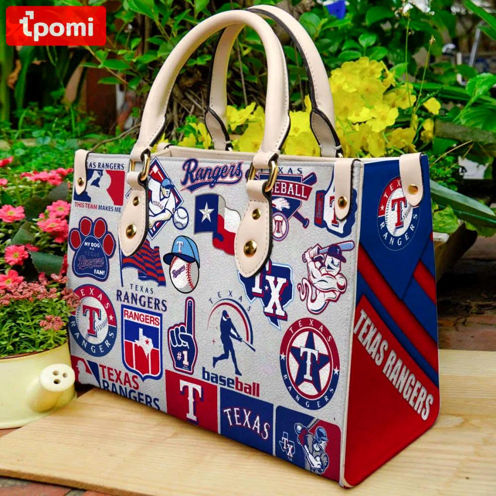 Texas rangers leather handbag 1 3115 Women Leather Hand Bag