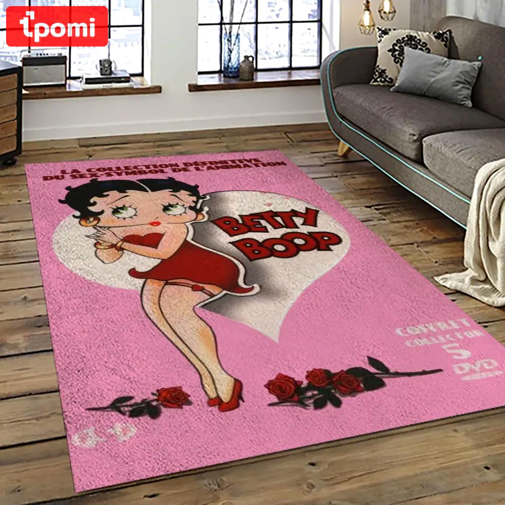 The best of betty boop cartoon character carpet area rug home decor gift best present for friends bobb6 Rectangle Rug