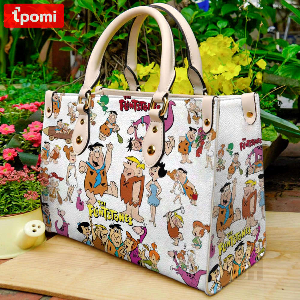 The flintstones 1 leather handbag gift for women 621 Women Leather Hand Bag