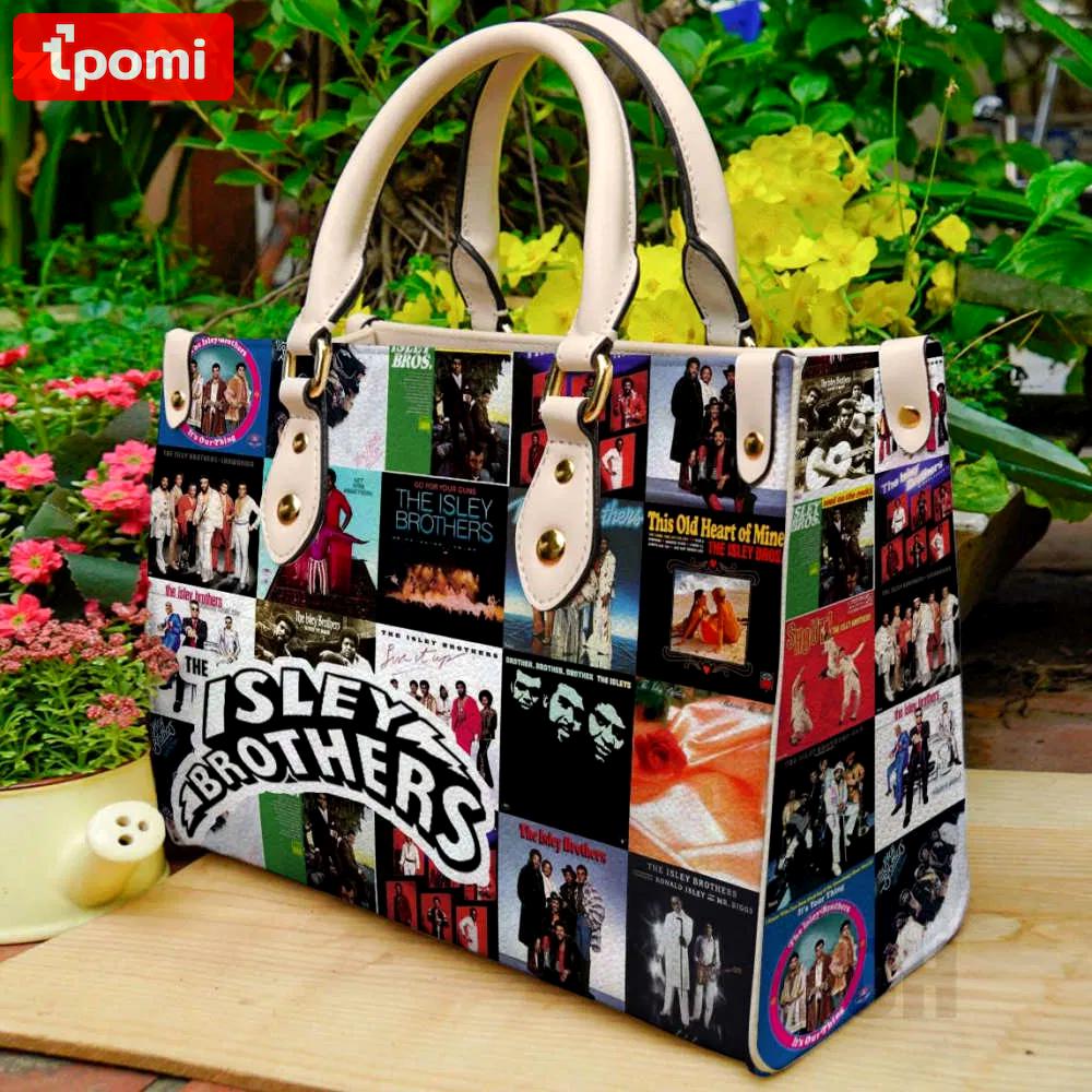 The isley brothers leather handbag gift for women 4437 Women Leather Hand Bag