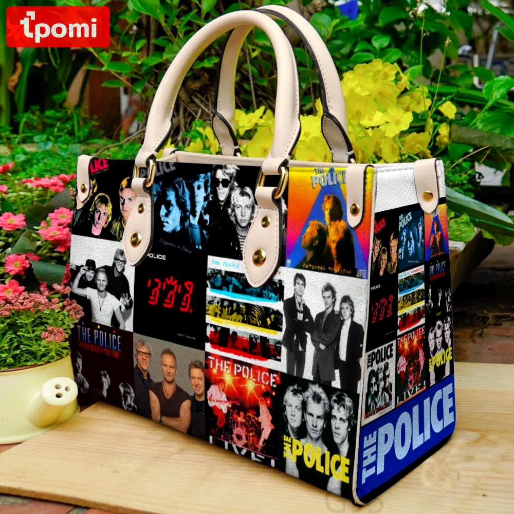 The police leather bag for women gift 989 Women Leather Hand Bag