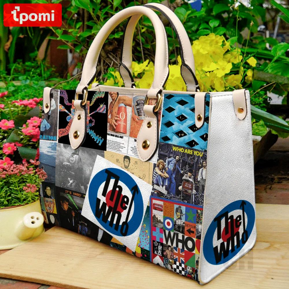 The who band women s day leather hand bag gift for women’s day gift: stylish & timeless ch 3714 Women Leather Hand Bag