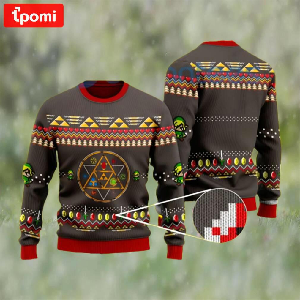 The zelda rubies zelda ugly christmas sweater Christmas Ugly Sweater