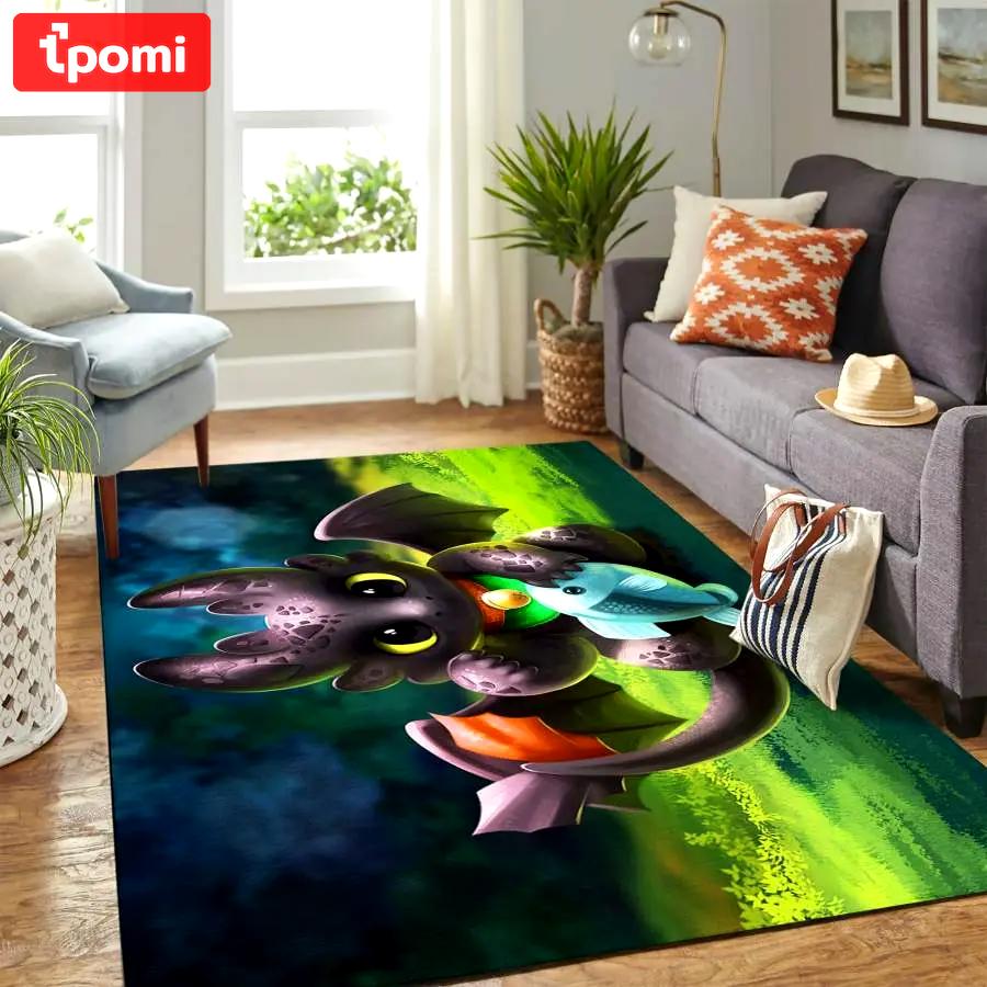 Toothless carpet200303129 home decor area rug living room Rectangle Rug