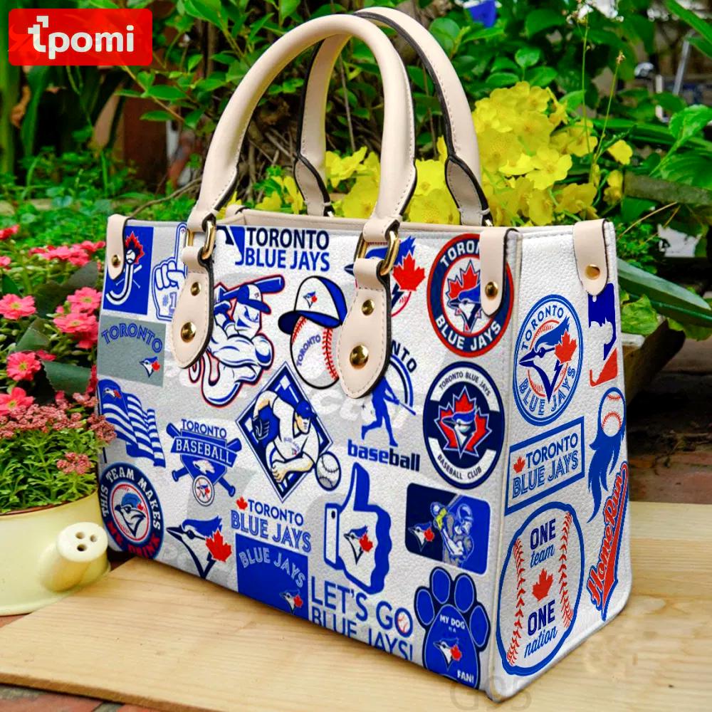 Toronto blue jays 1 leather bag for women gift 1200 Women Leather Hand Bag