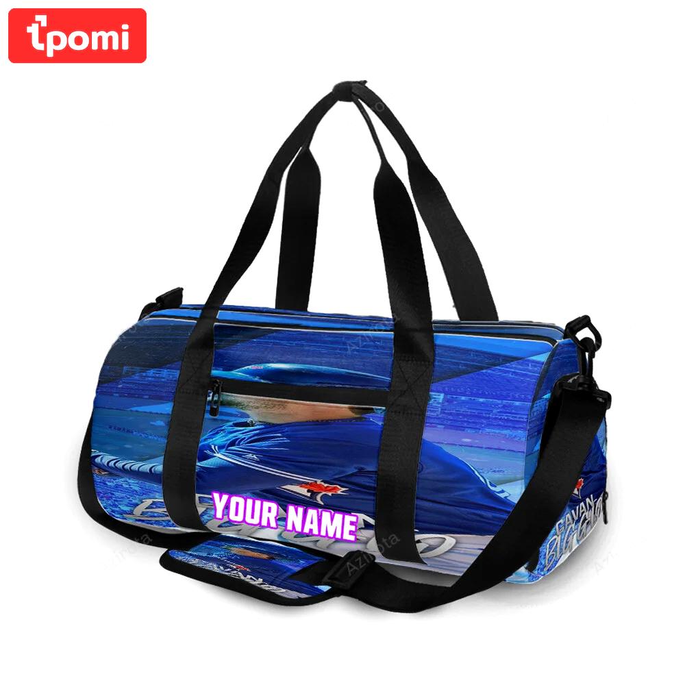 Toronto blue jays cavan biggio1 personalized name travel bag gym bag 2501 Travel Bag