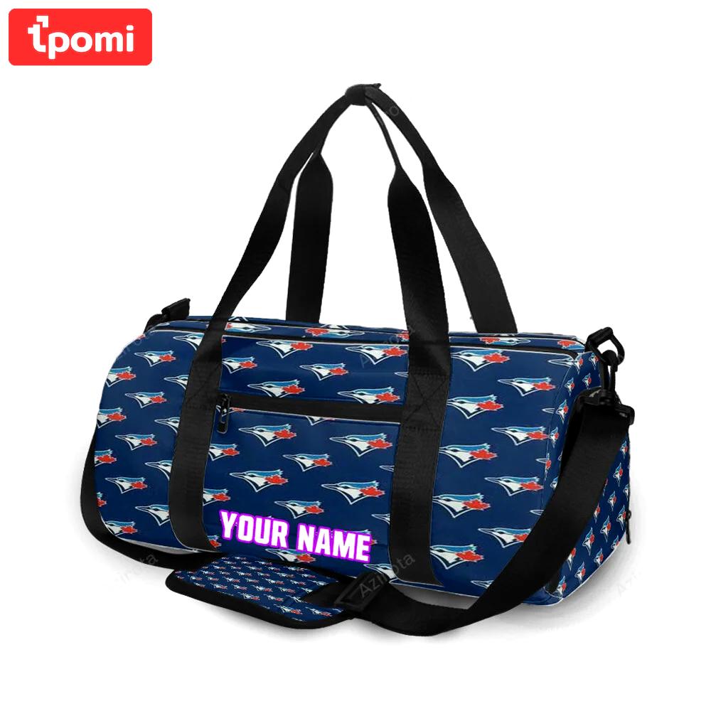 Toronto blue jays5 personalized name travel bag gym bag 2443 Travel Bag