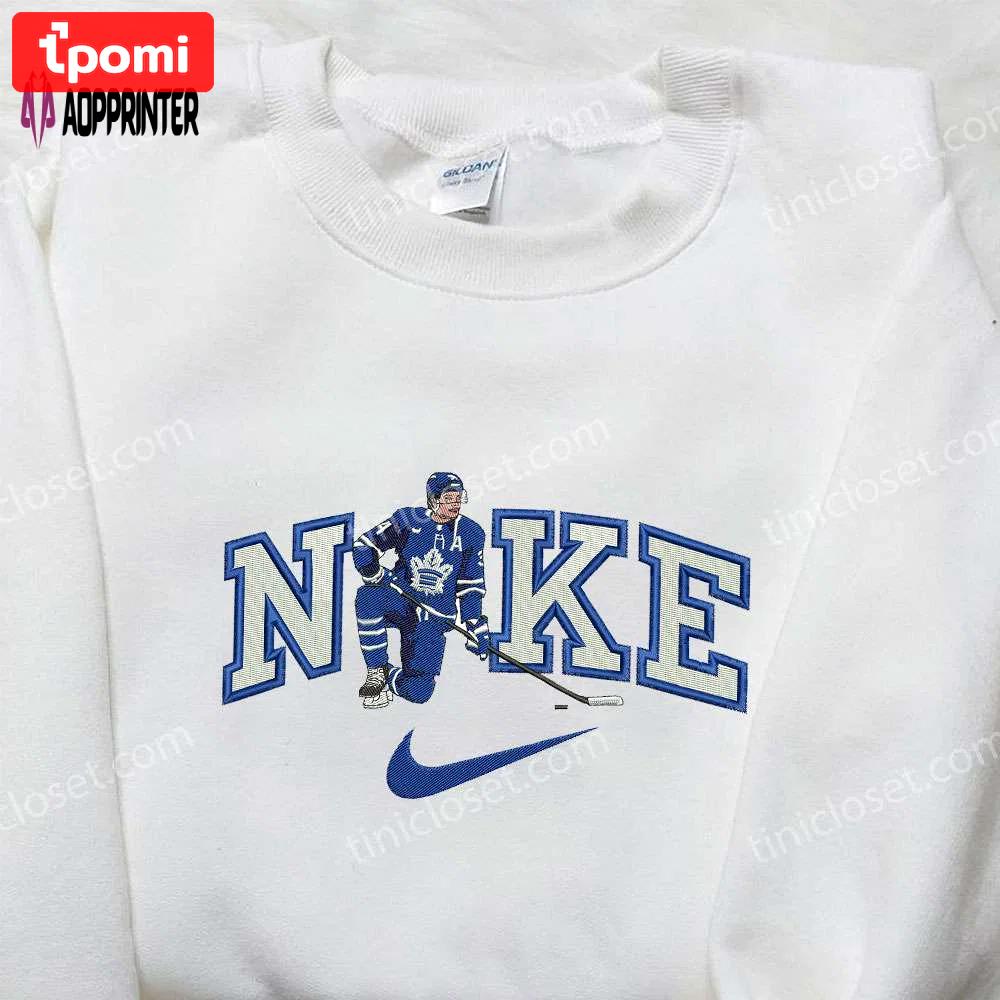 Toronto maple leaf hockey player x nike embroidered shirt: nhl & custom nike gear Embroidered Shirt